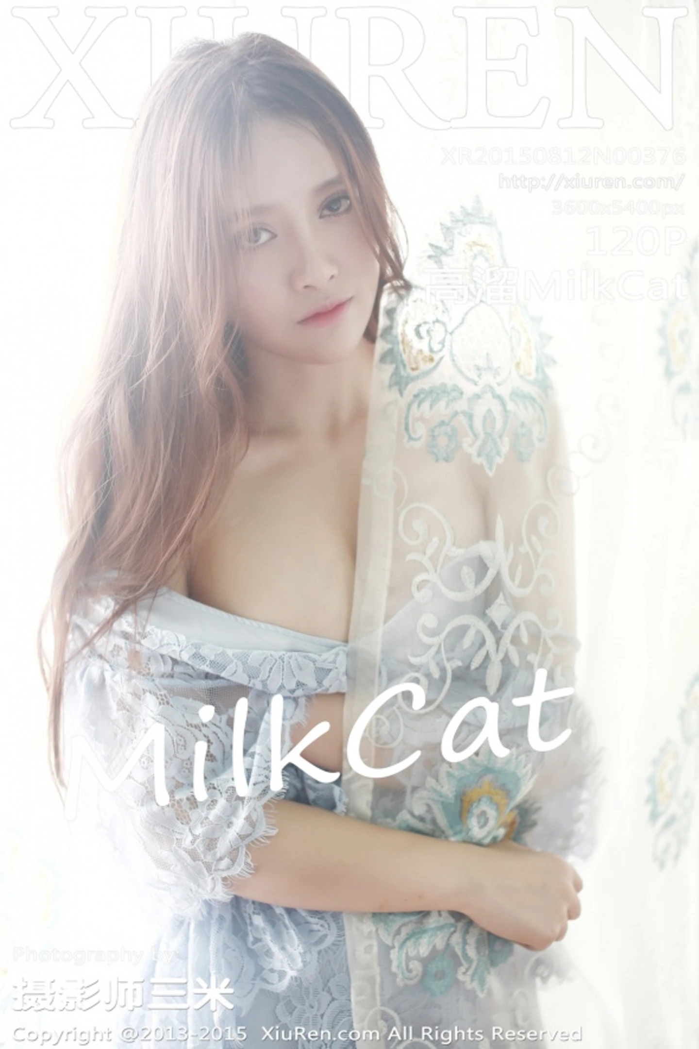 [XiuRen秀人网]No.376_嫩模高溜MilkCat清新白嫩连身裙+性感爆乳装写真120P-秀人网 - XiuRen.Pro